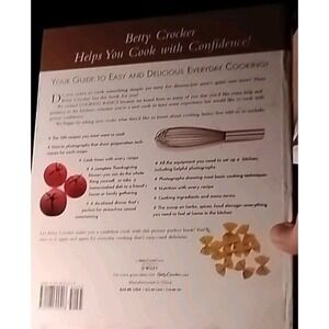 Vtg Betty Crocker Cookbook "Cooking Basics" 1st Ed. 2000 Spiral Bound Hardcover